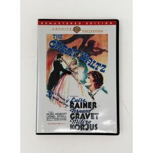 The Great Waltz DVD Warner Archive Remastered Luise Rainer Musical 1938 MGM